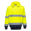 Portwest B316 - Sweat-shirt haute visibilité à capuche bicolore Achetez maintenant chez Workwear Nation !