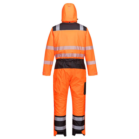 Portwest PW352 - PW3 Hi-Vis Winter Waterproof Coverall Only Buy Now at Workwear Nation!