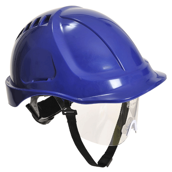 Portwest PW54 Endurance Plus Visor Hard Hat Helmet Various Colours Only Buy Now at Workwear Nation!