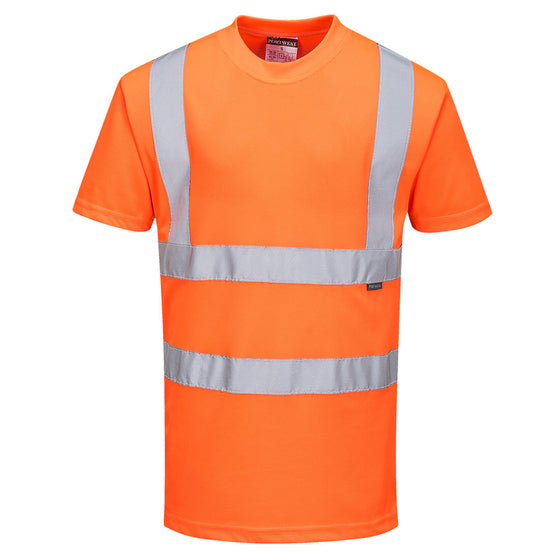 Portwest RT23 Hi-Vis RIS Short Sleeve T-Shirt Only Buy Now at Workwear Nation!