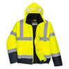 Portwest S266 - Hi-Vis Two Tone Waterproof Bomber Jacket Only Buy Now at Workwear Nation!