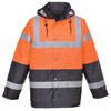 Portwest S467 Waterproof Two-Tone Hi-Vis Traffic Jacket Various Colours Only Buy Now at Workwear Nation!