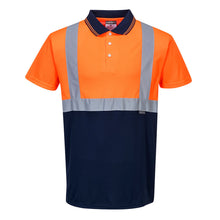  Portwest S479 Two-Tone Hi-Vis Polo Short Sleeve Work T-Shirt Only Buy Now at Workwear Nation!