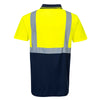Portwest S479 Polo bicolore haute visibilité T-shirt de travail à manches courtes Achetez uniquement maintenant chez Workwear Nation !