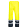 Portwest S486 Hi-Vis Two Tone Waterproof Traffic Trousers Various Colours Only Buy Now at Workwear Nation!