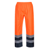 Pantalon de circulation imperméable bicolore haute visibilité Portwest S486 Différentes couleurs uniquement Achetez maintenant chez Workwear Nation !