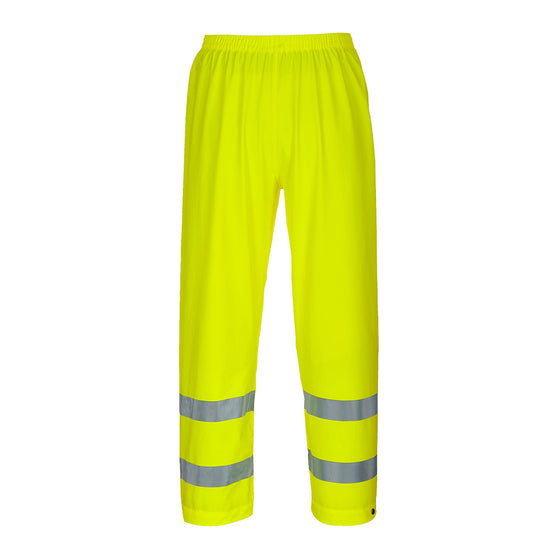 Portwest S493 - Sealtex Ultra Reflective Waterproof Elasticated Trousers Only Buy Now at Workwear Nation!