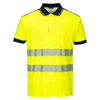 Portwest T180 PW3 Hi-Vis Short Sleeve Polo Shirt Various Colours Only Buy Now at Workwear Nation!