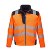 Portwest T402 PW3 Hi-Vis Softshell Jacket, Water Resistant and Breathable Only Buy Now at Workwear Nation!