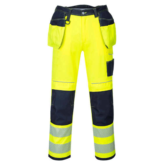 Portwest T501 PW3 Hi-Vis Holster Kneepad Work Trouser Various Colours Only Buy Now at Workwear Nation!