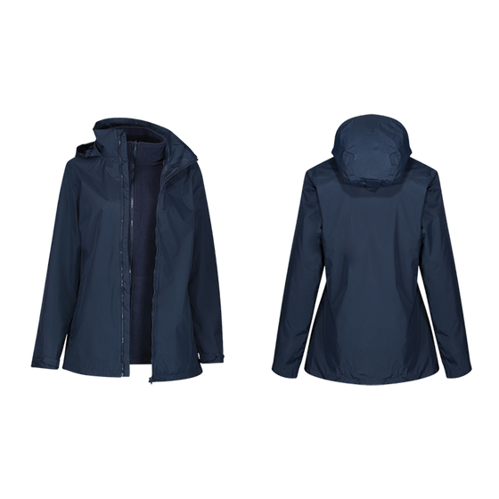 Regatta TRA152 Classic Womens Waterproof 3-IN-1 Work Jacket Only Buy Now at Workwear Nation!