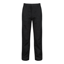  Regatta TRJ330 Water-Repellent Multi-Pocket Action Trousers Black Only Buy Now at Workwear Nation!