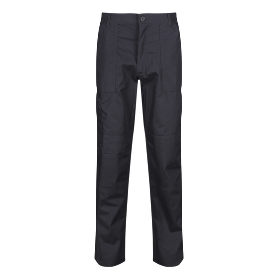 Regatta TRJ330 Water-Repellent Multi-Pocket Action Trousers Dark Grey Only Buy Now at Workwear Nation!