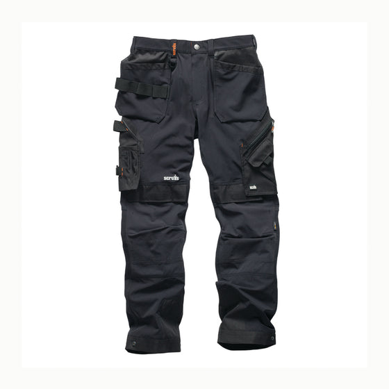 Scruffs Pro Flex Plus Slim Fit Holster Work Trouser Only Buy Now at Workwear Nation!