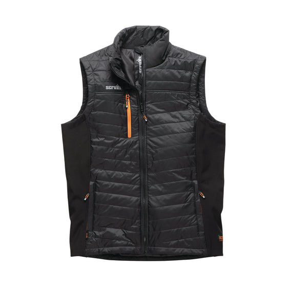 Scruffs Trade Padded Gilet Body Warmer Black Only Buy Now at Workwear Nation!