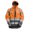 Snickers 1330 AllroundWork, Hi-Vis Waterproof Shell Jacket Class 3 Various Colours Only Buy Now at Workwear Nation!