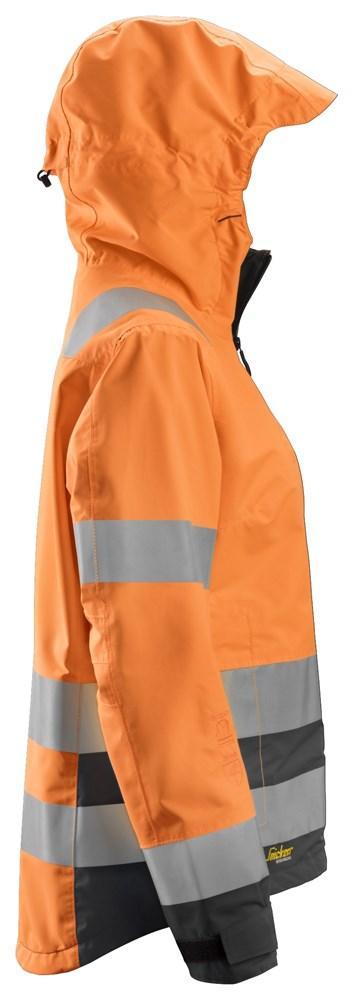 Snickers 1347 AllroundWork, Women’s Hi-Vis Waterproof Shell Jacket Class 2/3 Various Colours Only Buy Now at Workwear Nation!