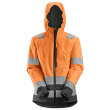  Snickers 1347 AllroundWork, Women’s Hi-Vis Waterproof Shell Jacket Class 2/3 Various Colours Only Buy Now at Workwear Nation!
