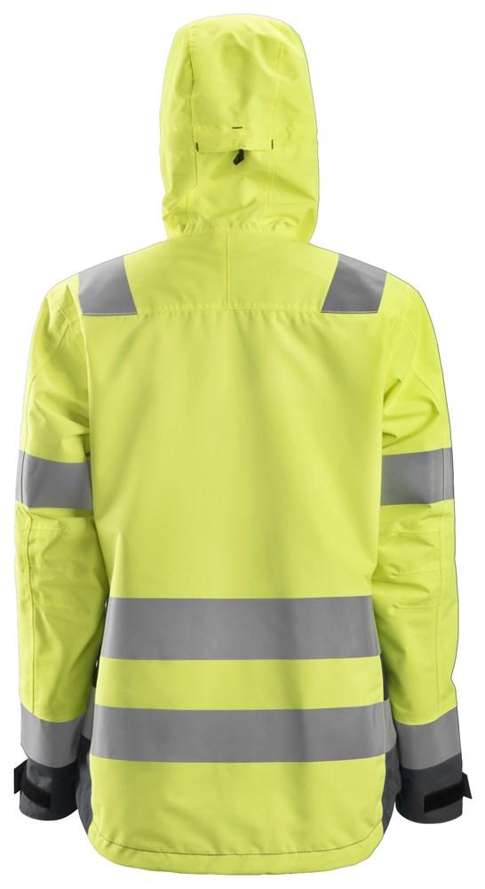 Snickers 1347 AllroundWork, Women’s Hi-Vis Waterproof Shell Jacket Class 2/3 Various Colours Only Buy Now at Workwear Nation!
