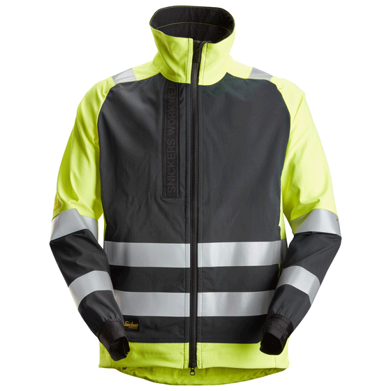Snickers 1539 AllroundWork, Hi-Vis Unlined Jacket CL 2 Various Colours Only Buy Now at Workwear Nation!