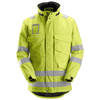 Snickers 1823 Hi-Vis Winter Lined Long Jacket, Class 3 Various Colours Only Buy Now at Workwear Nation!