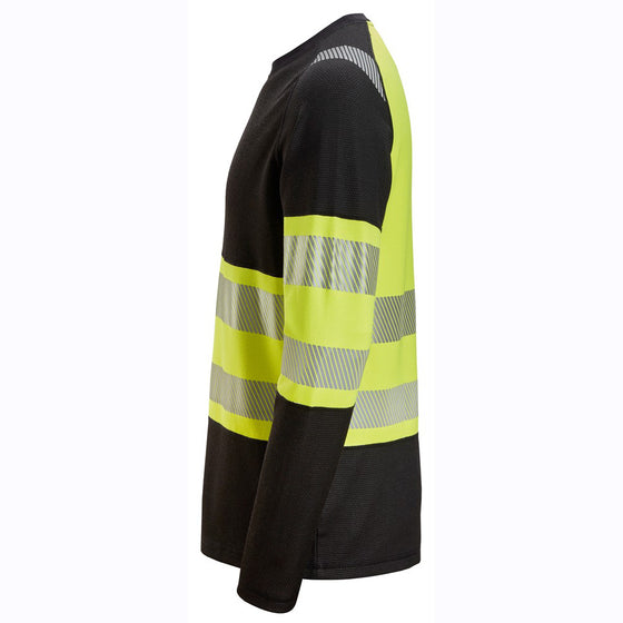 Snickers 2430 High-Vis Class 1 Long-Sleeve T-Shirt Only Buy Now at Workwear Nation!