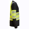 T-shirt à manches longues haute visibilité Snickers 2430 classe 1 Achetez uniquement maintenant chez Workwear Nation !