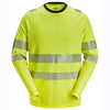 Snickers 2431 High-Vis Class 2/3 Long-Sleeve T-Shirt Only Buy Now at Workwear Nation!