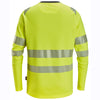 Snickers 2431 High-Vis Class 2/3 Long-Sleeve T-Shirt Only Buy Now at Workwear Nation!