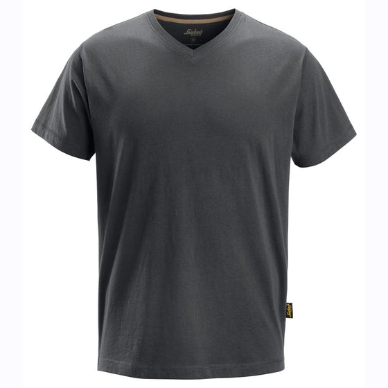Snickers 2512 V-Neck Short Sleeved T-Shirt Only Buy Now at Workwear Nation!
