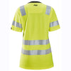T-shirt de travail Snickers 2537 haute visibilité classe 2 pour femmes Achetez uniquement maintenant chez Workwear Nation !
