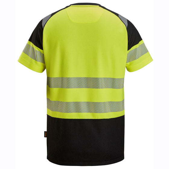 Snickers 2538 High-Vis Two Tone Class 1 Short Sleeve T-Shirt Only Buy Now at Workwear Nation!