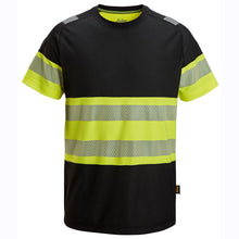  Snickers 2538 High-Vis Two Tone Class 1 Short Sleeve T-Shirt Only Buy Now at Workwear Nation!