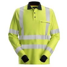  Snickers 2661 ProtecWork, Flame Retardant Arc Protection Hi-Vis Shirt, Class 3 Only Buy Now at Workwear Nation!