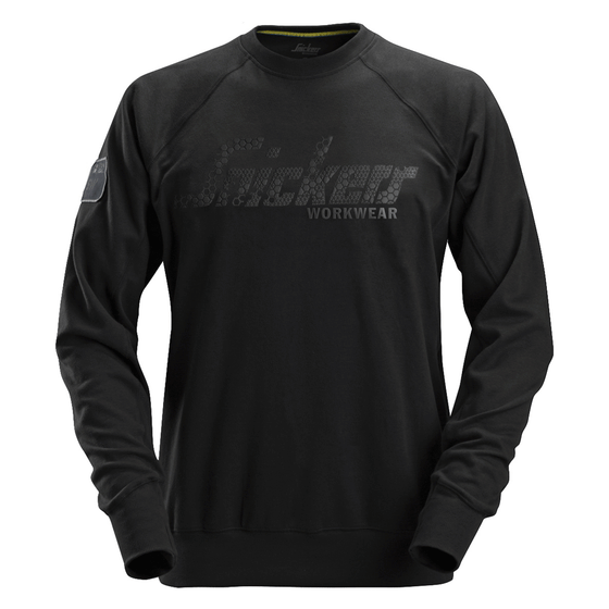 Snickers 2882 Logo Sweatshirt Various Colours Only Buy Now at Workwear Nation!