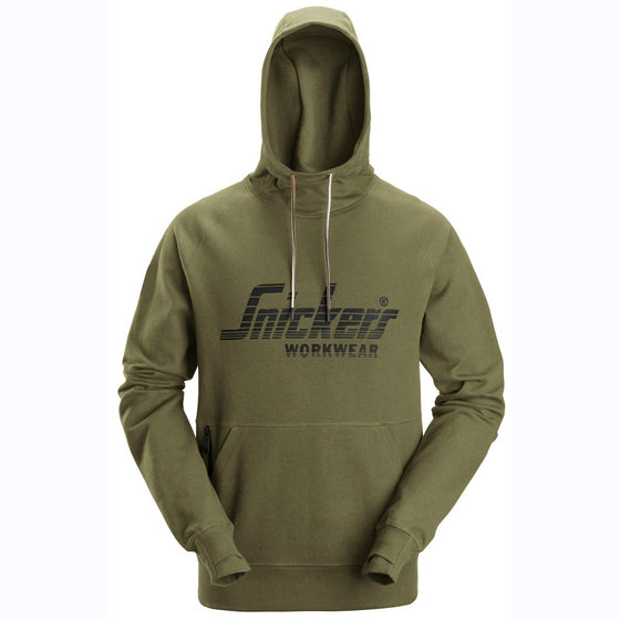 Snickers 2894 Pullover Head Logo Hoodie Sweatshirt Only Buy Now at Workwear Nation!