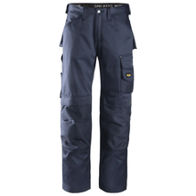  Snickers 3312 Craftsmen Trousers, DuraTwill Navy Blue Only Buy Now at Workwear Nation!