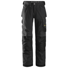  Snickers 3313 Craftsmen Trousers, Rip-Stop Black Only Buy Now at Workwear Nation!