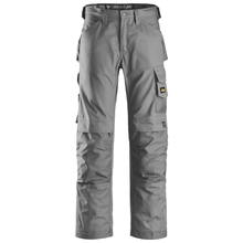  Snickers 3314 Craftsmen Trousers, Canvas+ Grey Only Buy Now at Workwear Nation!