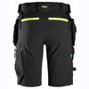 Snickers 6140 FlexiWork, Softshell Stretch Shorts+ Holster Pockets Only Buy Now at Workwear Nation!