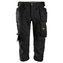  Snickers 6142 AllroundWork, Stretch Kneepad Holster Pockets Pirate Trousers Various Colours Only Buy Now at Workwear Nation!