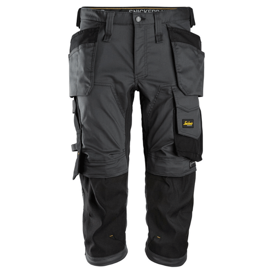 Snickers 6142 AllroundWork, Stretch Kneepad Holster Pockets Pirate Trousers Various Colours Only Buy Now at Workwear Nation!