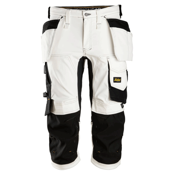 Snickers 6142 AllroundWork, Stretch Kneepad Holster Pockets Pirate Trousers Various Colours Only Buy Now at Workwear Nation!