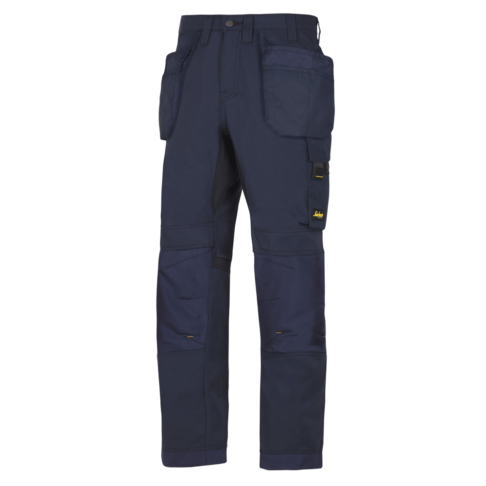 Snickers 6201 AllroundWork, Work Trousers Holster Pockets Navy Blue ...