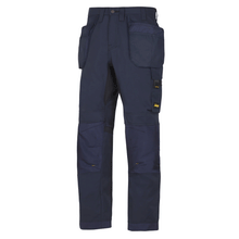  Snickers 6201 AllroundWork, Work Trousers Holster Pockets Navy Blue Only Buy Now at Workwear Nation!