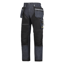  Snickers 6204 RuffWork Denim, Work Trousers+ Holster Pockets Only Buy Now at Workwear Nation!