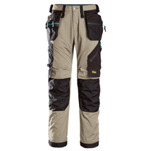  Snickers 6210 LiteWork, 37.5® Holster Pocket Work Trousers Khaki Only Buy Now at Workwear Nation!