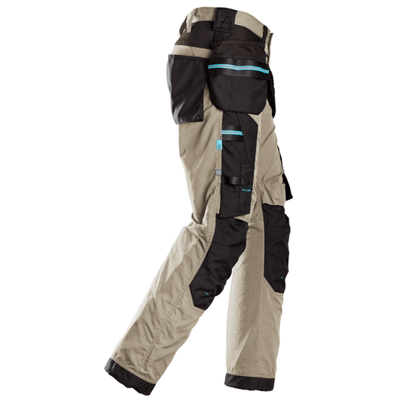 Snickers 6210 LiteWork, 37.5® Holster Pocket Work Trousers Khaki Only Buy Now at Workwear Nation!