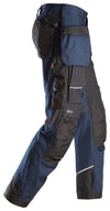 Snickers 6214 RuffWork, Pantalon de travail en toile + poche holster bleu marine Achetez maintenant chez Workwear Nation !