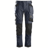 Snickers 6241 AllroundWork, pantalon de travail extensible avec genouillères et poches holster bleu marine Achetez maintenant chez Workwear Nation !